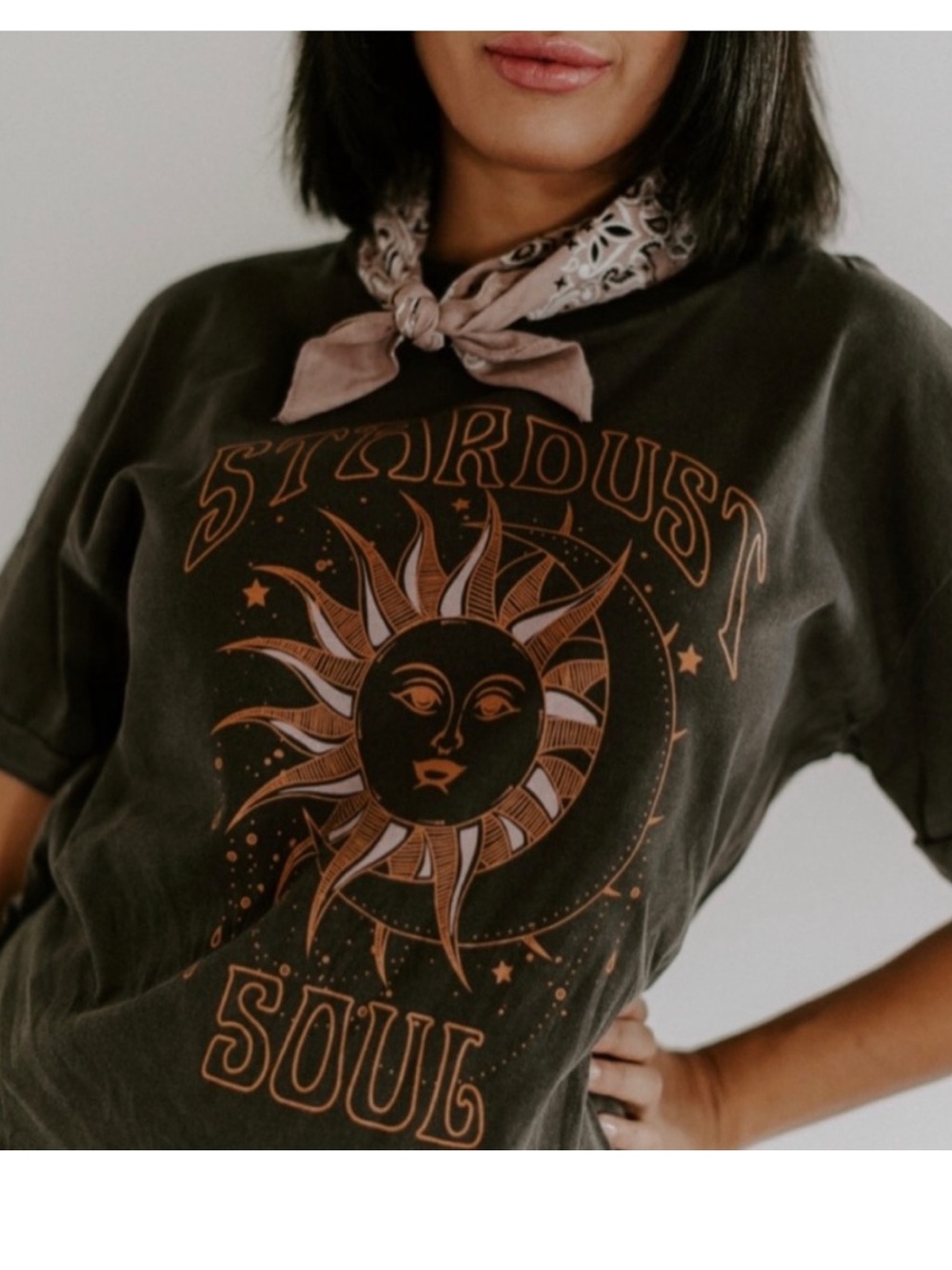 Free People X Girl Dangerous Stardust Soul Graphic Tee